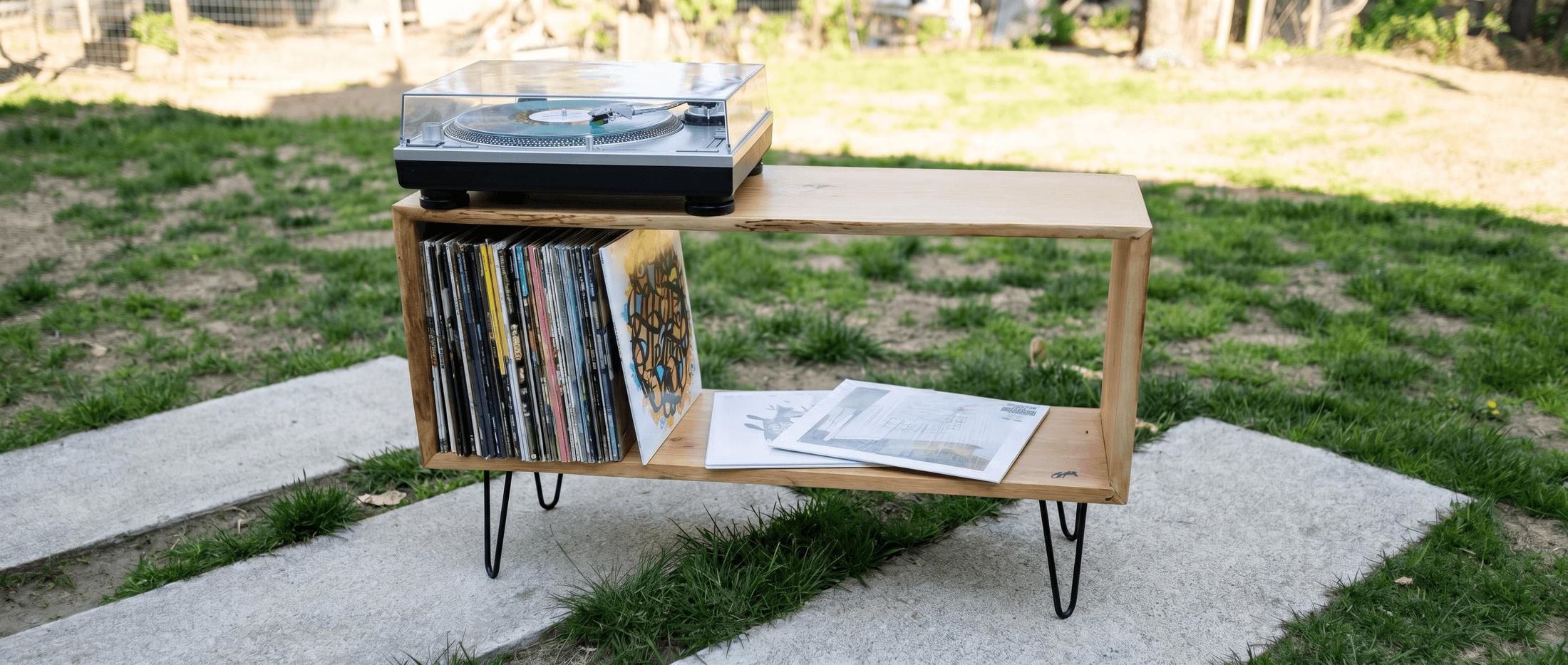 Pipe, Live-Edge, and Record Consoles image 4