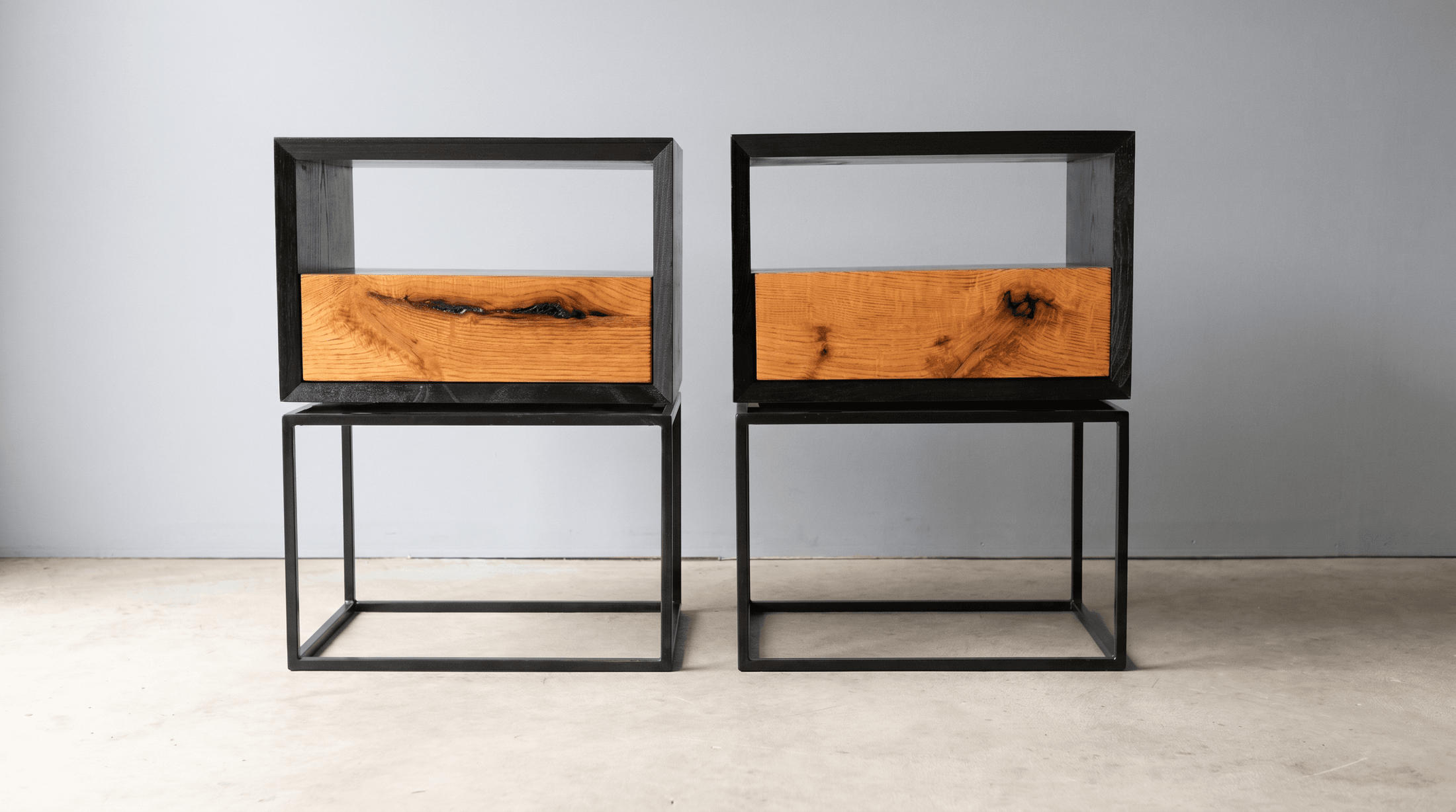 Black Frame Nightstands and Console image 6